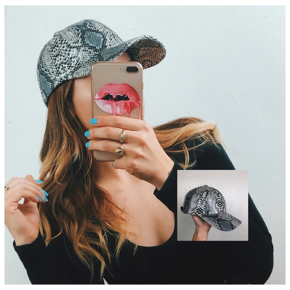 SnakeSkin baseball hat